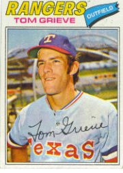1977 Topps Baseball Cards      403     Tom Grieve